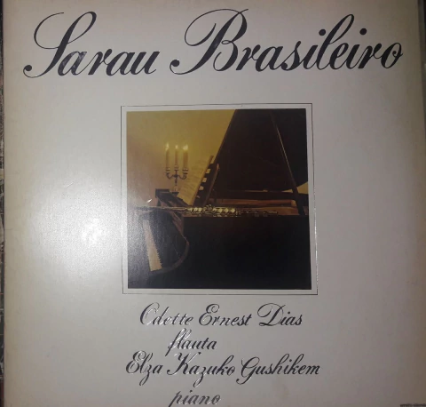 lp vinil sarau brasileiro – odette ernest dias e elza kazuko gushikem