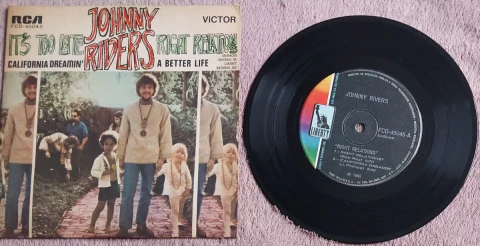 EP vinil johnny rivers – it´s too late right relations