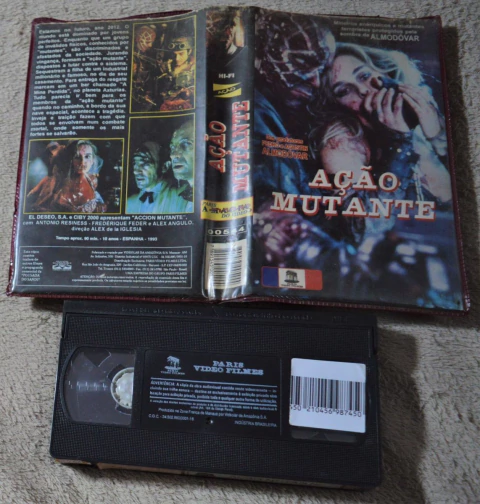 vhs original ação mutante