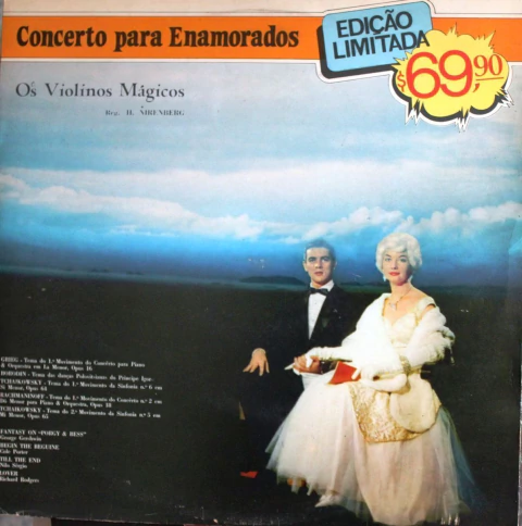 lp vinil concerto para enamorados - os violinos mágicos