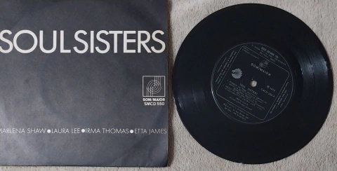 EP vinil soul sisters - marlena shaw / laura lee / irma thomas / etta james