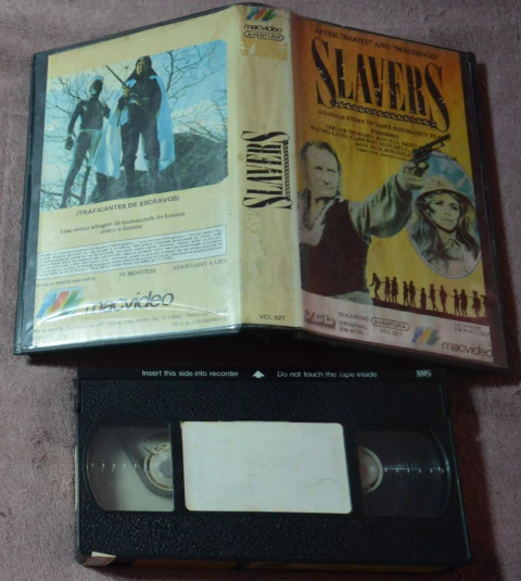vhs original slavers – traficantes de escravos