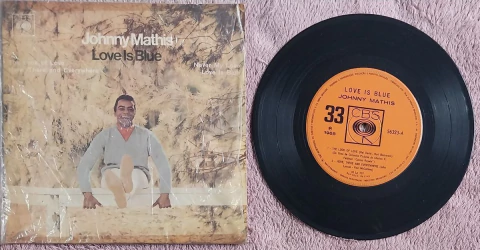 EP vinil johnny mathis – love is blue