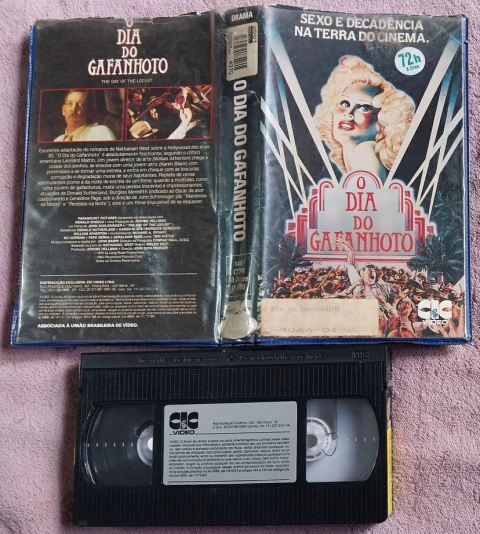 vhs original o dia do gafanhoto