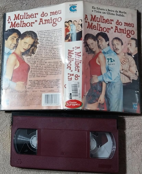 vhs original a mulher do meu melhor amigo