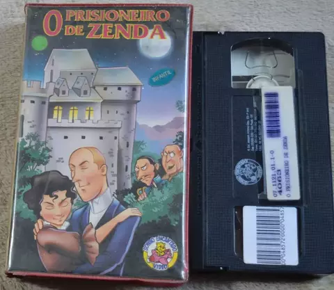 vhs original o prisioneiro de zenda