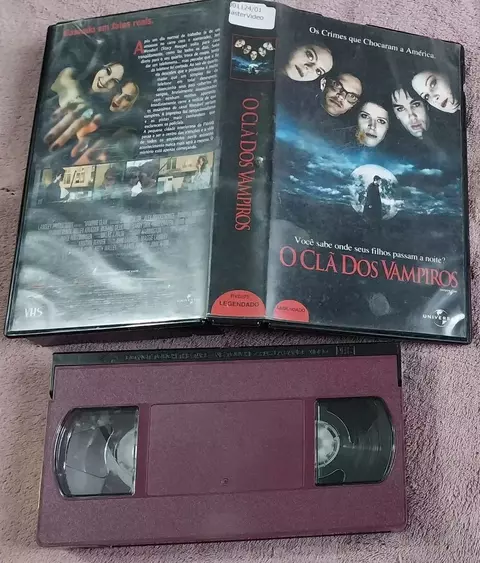 vhs original o clã dos vampiros (no estado)