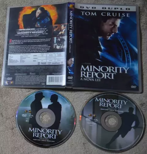 dvd original (duplo) minority report