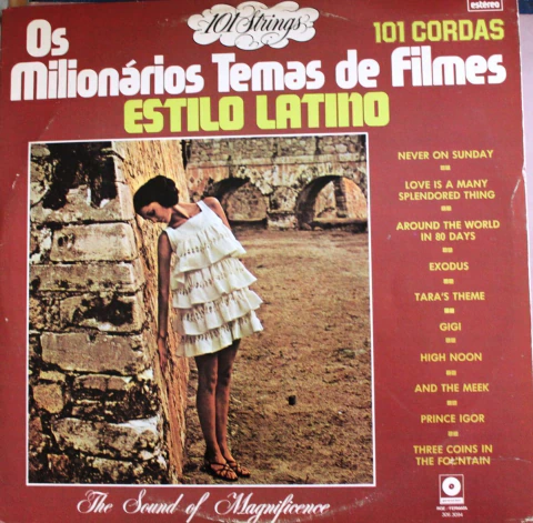 lp vinil os milionários temas de filmes estilo latino