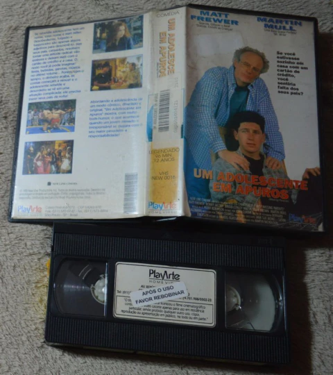 vhs original um adolescente em apuros