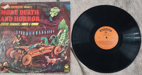 lp vinil efeitos sonoros volume 8 morte e terror