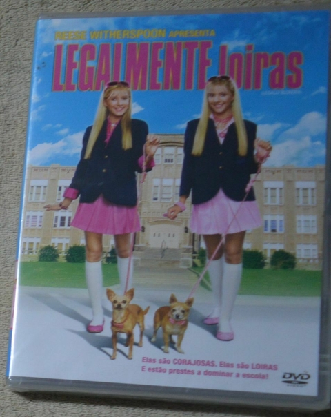 dvd original legalmente loiras (lacrado)