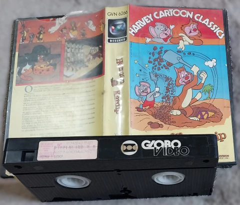 vhs original herman e katnip (no estado)