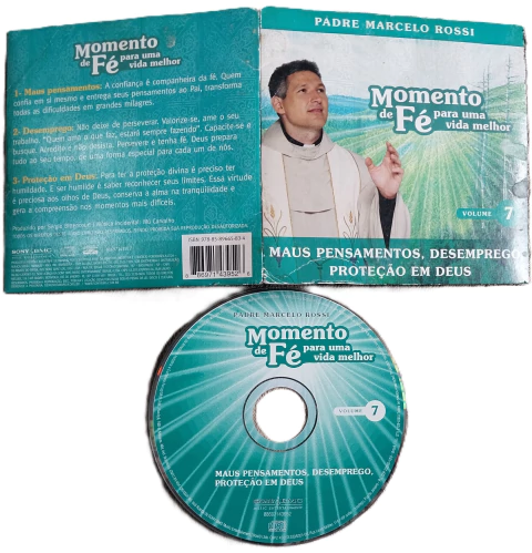 Cd padre Marcelo Rossi: momento de fé 7 (maus pensamentos, desemprego, proteção em deus)
