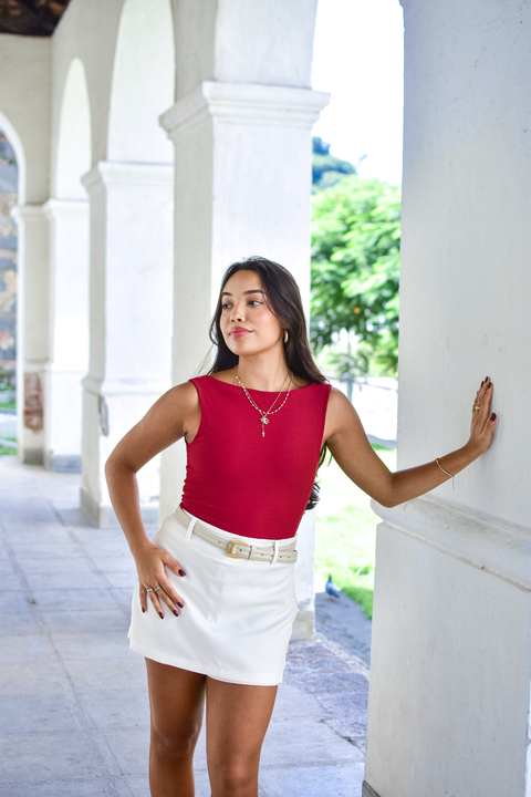 Top Julia Cereja - comprar online