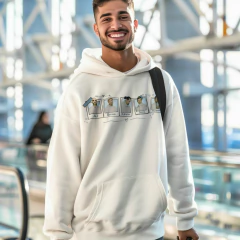 Moletom Canguru Backstreet Boys Millenium 2.0 Polaroid - comprar online