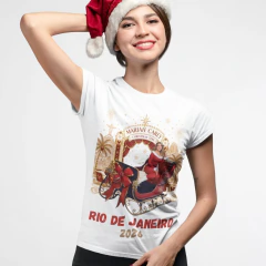Baby Look Feminina Mariah Carey Christmas Time in Rio de Janeiro - comprar online