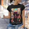 Baby Look Feminina Lady Gaga The Cartoon Eras Preta - comprar online