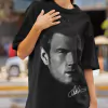 Camiseta Oversized Nick Carter Backstreet Boys Big Head Pontilhado - comprar online