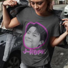 Camiseta Estonada BTS J-Hope Big Head