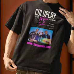Camiseta Oversized Coldplay Music of Spheres - comprar online