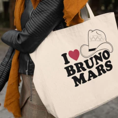 Ecobag I Love Bruno Mars The Romantic