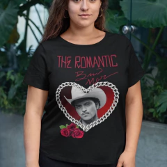 Camiseta Plus Size Bruno Mars The Romantic Elos