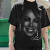 Camiseta Oversized Mariah Carey Big Head Pontilhado - comprar online