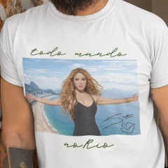 Camiseta Shakira Todo Mundo