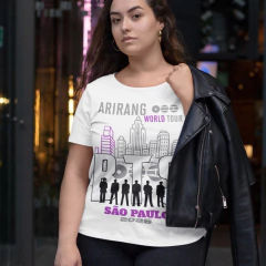Camiseta Plus Size BTS Arirang São Paulo