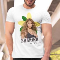 Camiseta Shakira Brazil