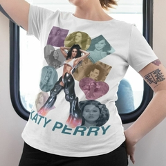 Camiseta Plus Size Katy Perry Shapes na internet