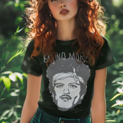 Baby Look Bruno Mars Big Head The Romantic - comprar online