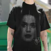 Camiseta Oversized Katy Perry Big Head Pontilhado - comprar online