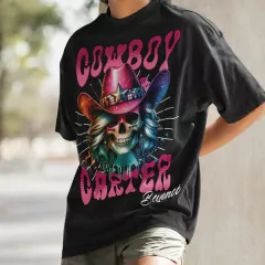 Camiseta Oversized Beyoncé Cowboy Carter Skull - comprar online