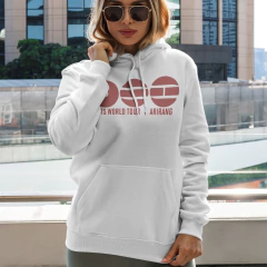 Moletom Canguru BTS Logo Vermelha Ariran