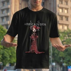 Camiseta Oversized Lady Gaga Cartoon Lady In Red - comprar online
