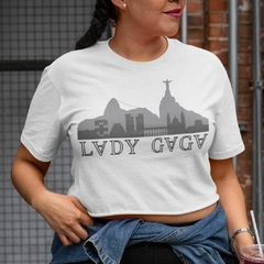 Cropped Lady Gaga no Rio de Janeiro Monocolor - Use Romani
