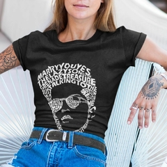 Baby Look Feminina Bruno Mars Type Preta - comprar online