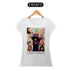 Baby Look Feminina - Lady Gaga The Cartoon Eras Branca na internet
