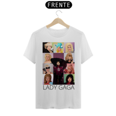 Camiseta Lady Gaga The Cartoon Eras Branca na internet
