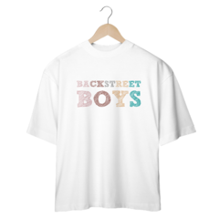 Camiseta Oversized Baclstreet Boys Retrô Branca - Use Romani