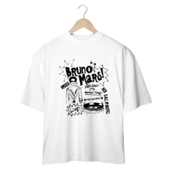 Camiseta Oversized Bruno Mars Live In São Paulo Morumbis na internet