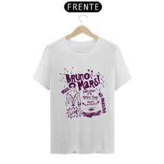 Camiseta Bruno Mars Live in Brasília Mané Garrincha na internet