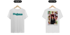 Camiseta Bruno Mars & Hooligans com Aiono The Cartoon Eras Frente e Costas na internet