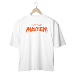 Camiseta Oversized Lady Gaga Mayhem - Use Romani
