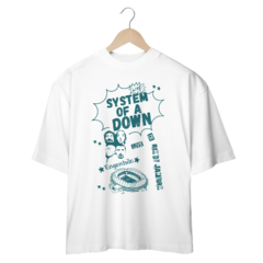 Camiseta Oversized System Of A Down Live in Rio de Janeiro na internet