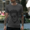 Camiseta Estonada Bruno Mars Type Preta - comprar online