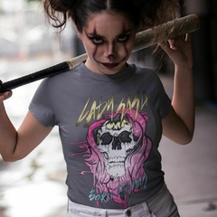 Baby Look Estonada Lady Gaga Born This Way Skull - comprar online