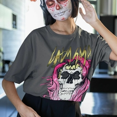 Camiseta Estonada Lady Gaga Born This Way Skull - comprar online